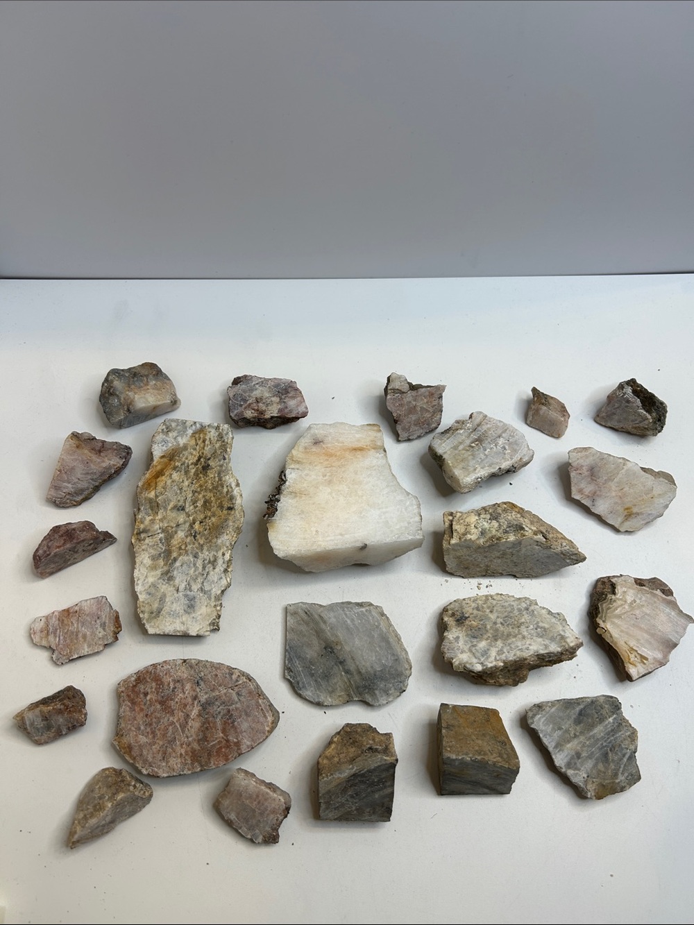 Black Hills Rock Lot Lapidary Saw Cut Rough Stone Slabs Mineral Collection SD
